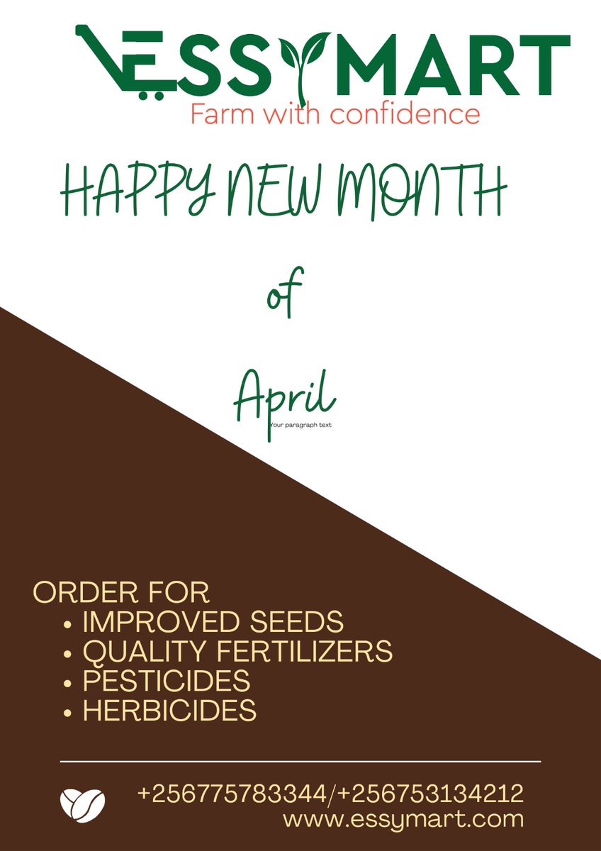 We wish a happy new month to all our smallholder farmers in Uganda