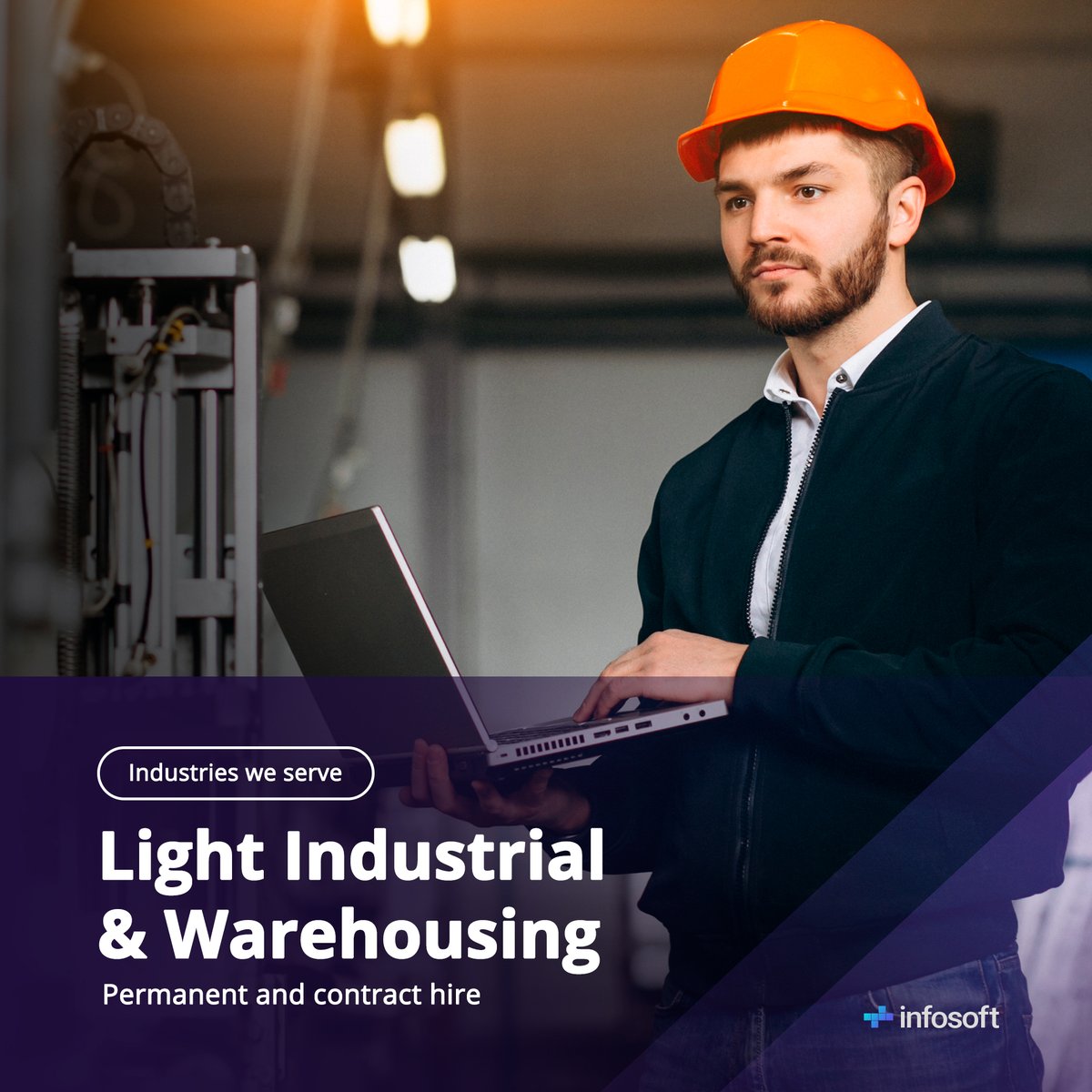 InfosoftHQ's tweet photo. Are you looking for top talent in the light industrial sector? From electronics, clothing &amp; packaged food to warehousing, logistics, and distribution, we help you find dependable, skilled light industrial employees at short notice.

Contact us today! https://t.co/QbvODHU2yL https://t.co/RUYd1a5G2W