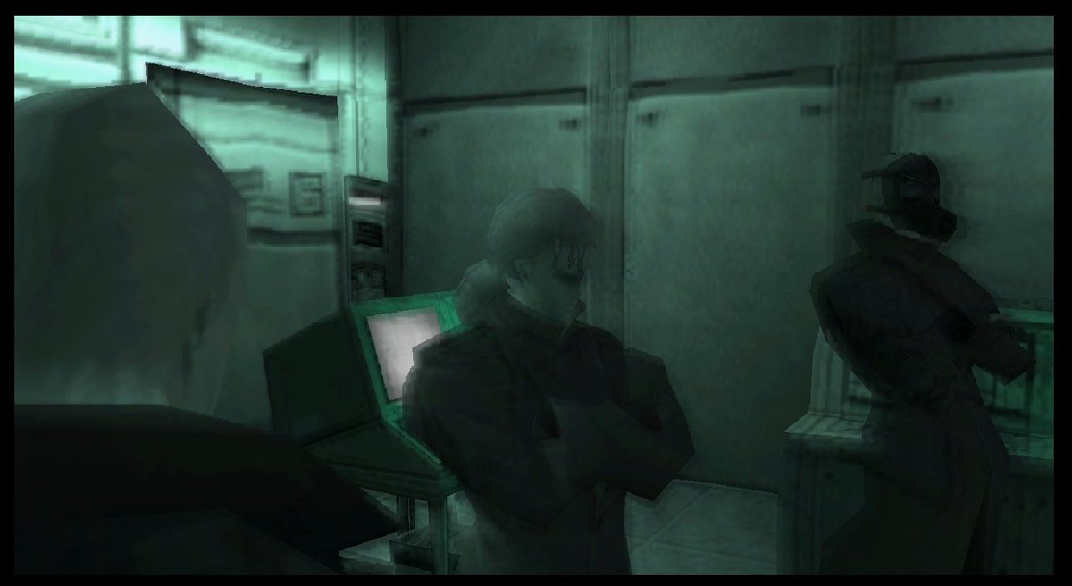pblrdg's tweet image. Toda introdução dos antagonistas do MGS e a apresentação da Meryl é excelente. Apesar dos diálogos soarem caricatos, o conjunto da obra é magnífico. E um parabéns pro Yoji Shinkawa pelo design de personagens do Liquid, Ocelot e Psycho Mantis. #ePSXe, #MetalGearSolid