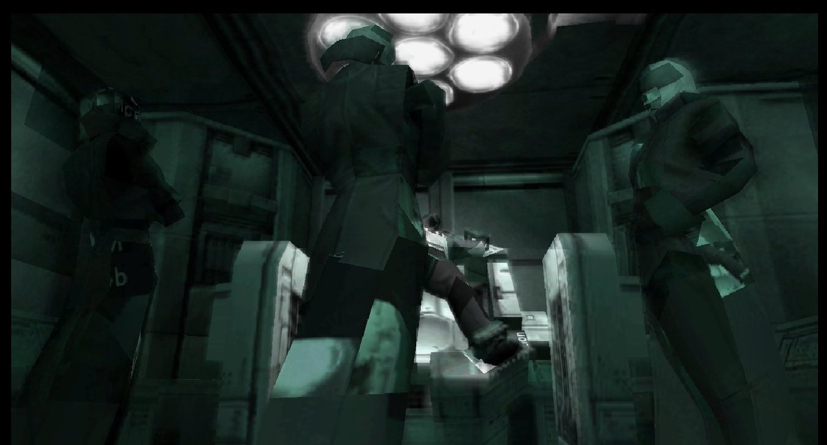pblrdg's tweet image. Toda introdução dos antagonistas do MGS e a apresentação da Meryl é excelente. Apesar dos diálogos soarem caricatos, o conjunto da obra é magnífico. E um parabéns pro Yoji Shinkawa pelo design de personagens do Liquid, Ocelot e Psycho Mantis. #ePSXe, #MetalGearSolid