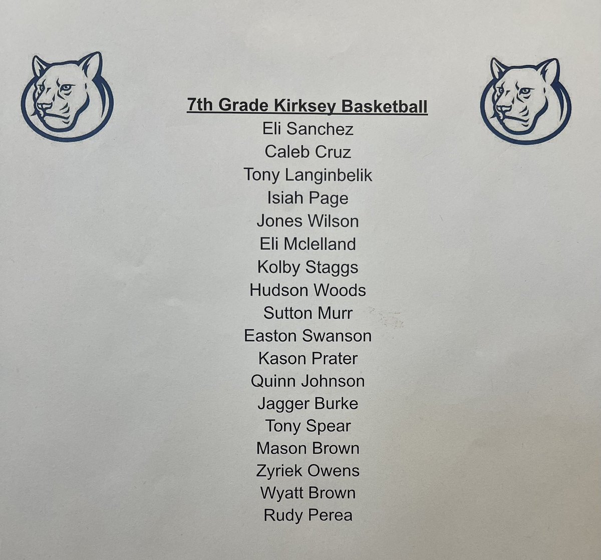 Congratulations to our 2023-2024 7g @kirkseybbb team!