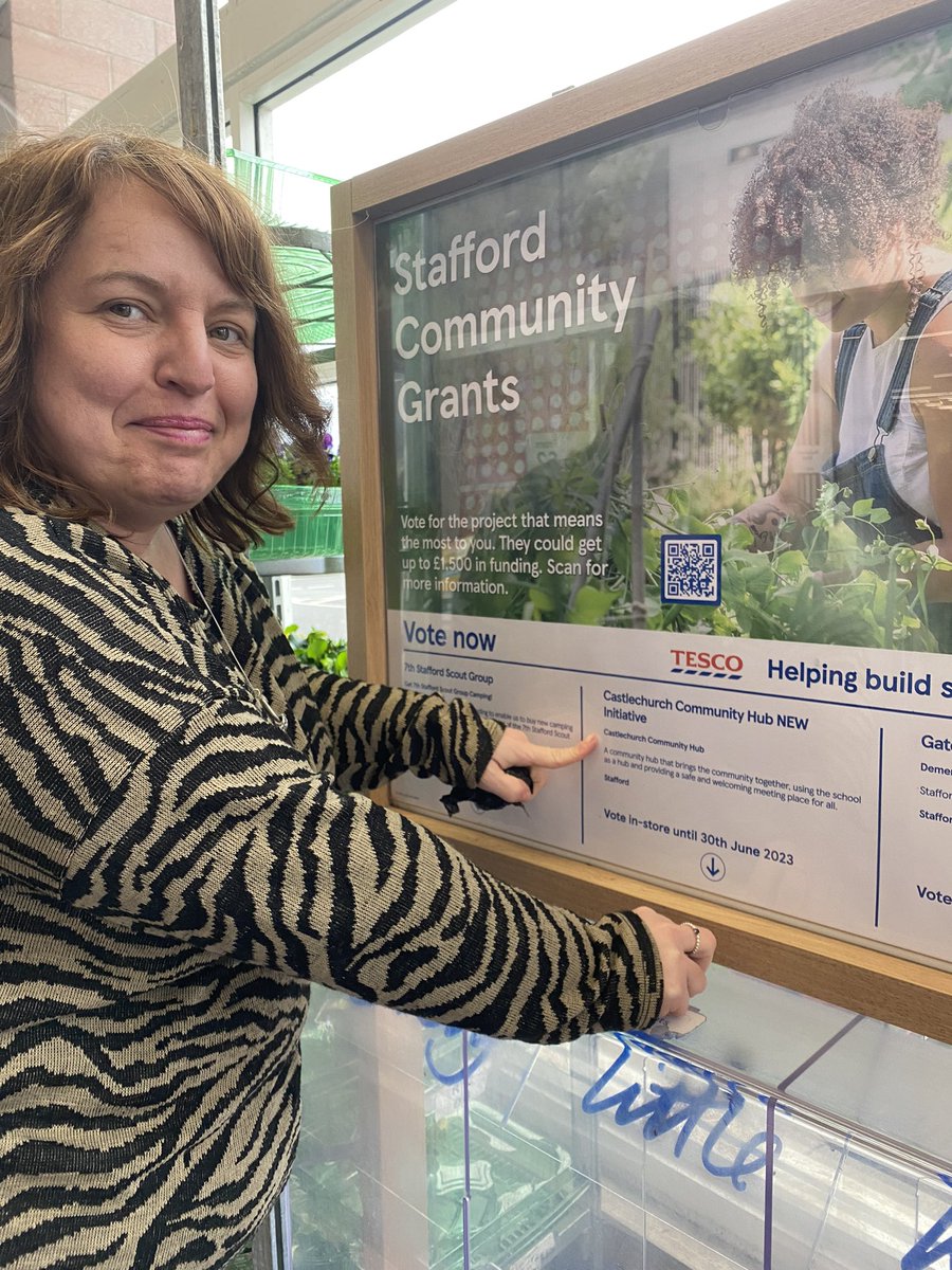 cranwell_jo's tweet photo. @castlechurchps If you are in Tesco pop us a token in. Castlechurch Community hub are providing great groups such as men’s/women well being club, crafts, toddler groups, puppet making and a free cuppa and chat! https://t.co/OBGhvUSqRN