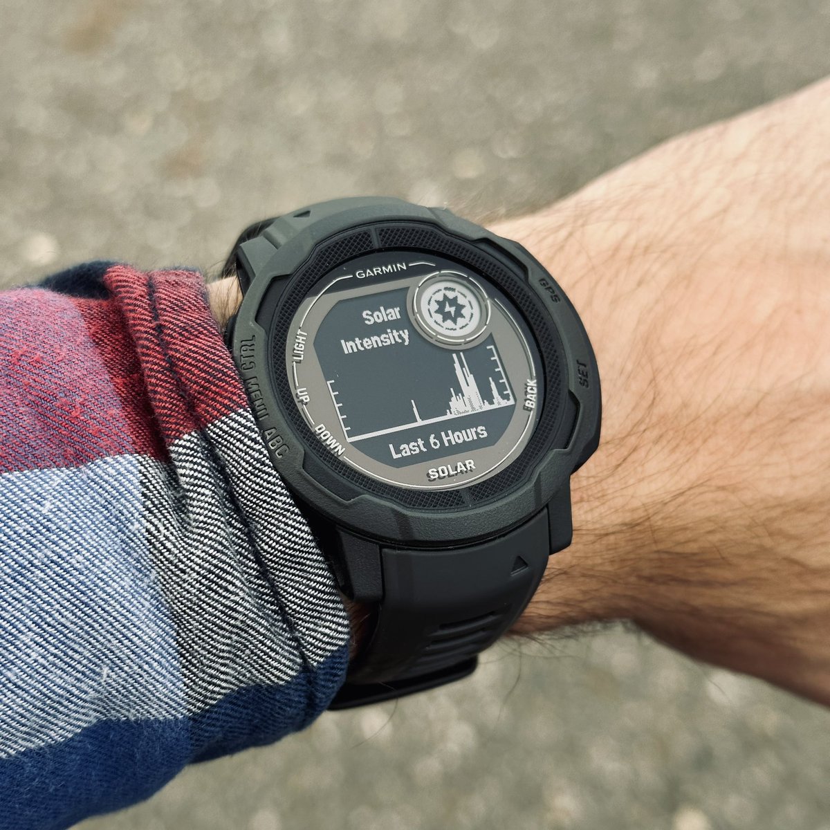 kachlicka's tweet photo. Tento graf teď budu sledovat hodně často 😎 #garmin #instinct2solar https://t.co/fQvx41By9e