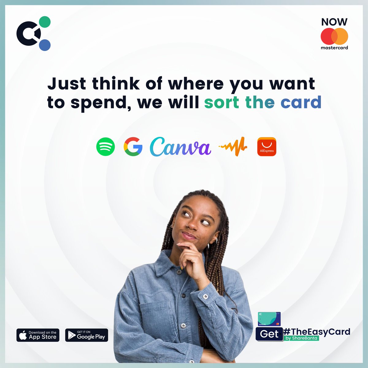 sharebanta's tweet photo. Say goodbye to restrictions and limitations with #TheEasyCard from ShareBanta.
Your virtual dollar card is just a few clicks away โ sign up now and experience hassle-free online payments. ๐ป๐ณ
#sharebanta https://t.co/l88wo1n856