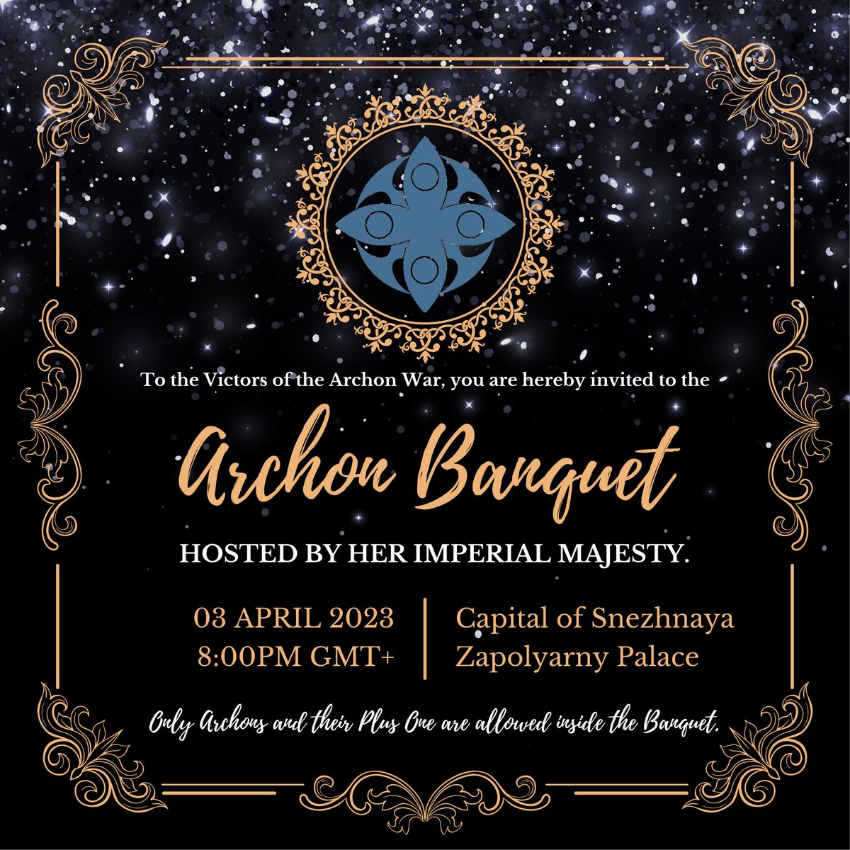 ⠀
for the seven victors of the  archon  war
a   proper   banquet   must   be  held.  in 
everwinter where she reigns ﹐ she will
host a celebration for those  with  ichor
laden veins.  #girp   𖬺͟.   #genshinrp 
⠀