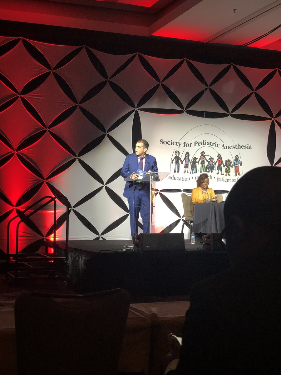 Congratulations Dr. Ethan Sanford on getting the Young Investigator award for the second year in a row!! <a href="/EthanLSanford/">Ethan Sanford</a> #PedsAnes23 #PedsAnes