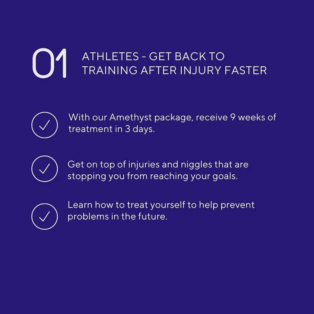 Holisticare1's tweet photo. How can the Let it Go packages at Holisticare help you?
>Athletes - get back to training after injury faster
>Change habitual patterns of movement and posture
>Time to focus on you and your healing journey
#Holisticare #LetitGoHolisticare #MyofascialRelease #sportsinjuries https://t.co/aqkY8ijxdI