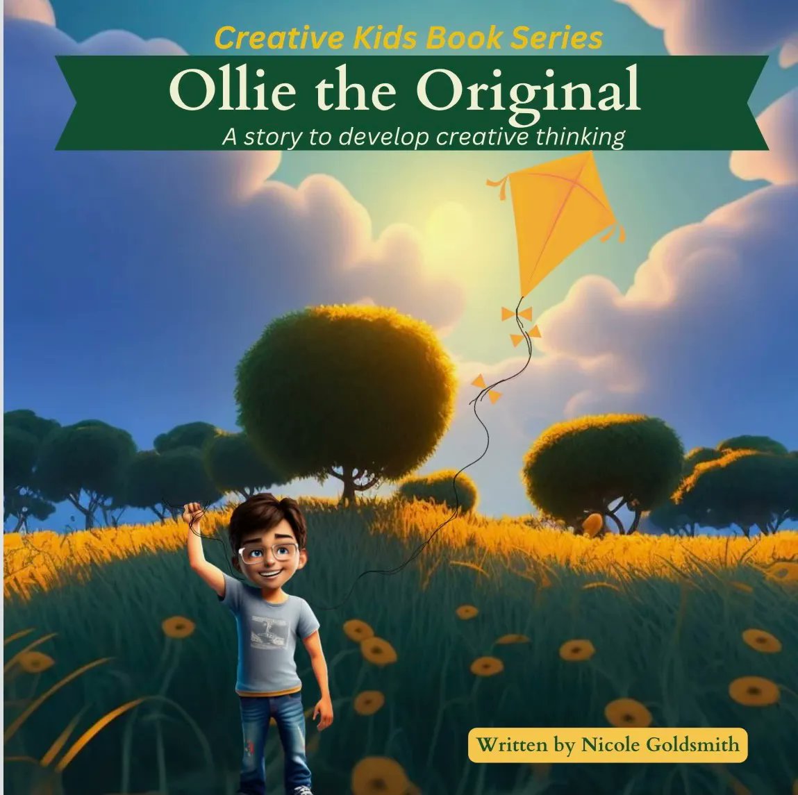 Meet Ollie! Ollie's class is challenged by their T to create something original from a hanger. Using photos from authentic DIY projects, this book shows how kids can stretch their creative abilities. #thecreativekidslab #thecklab #gifted #giftedchildren #creativity #originality