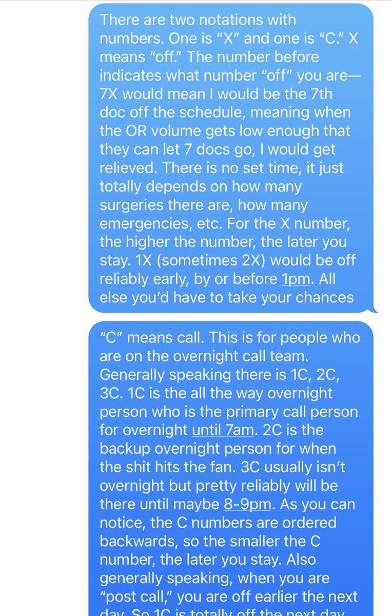 AuforGA's tweet photo. I was trying to explain to @pintoresting how to read my hospital call schedule in preparation for legislative scheduling during the off season, and I think not only did I maybe break her brain, I definitely broke my own brain. https://t.co/ckiE7OZc6d
