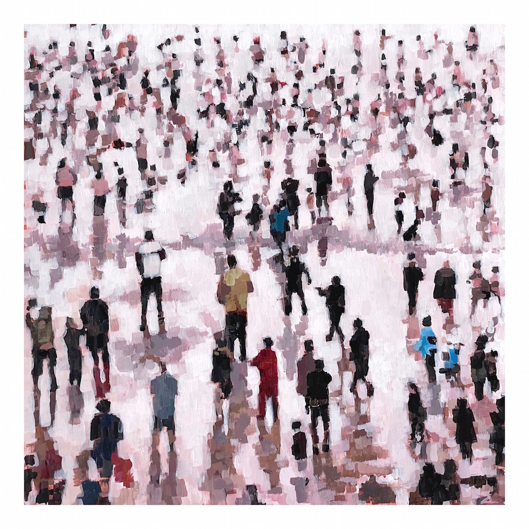 MidCornwallGall's tweet photo. 'Winter Swim' - An incredible new painting by Zoe James. https://t.co/VPyRHW2JoR