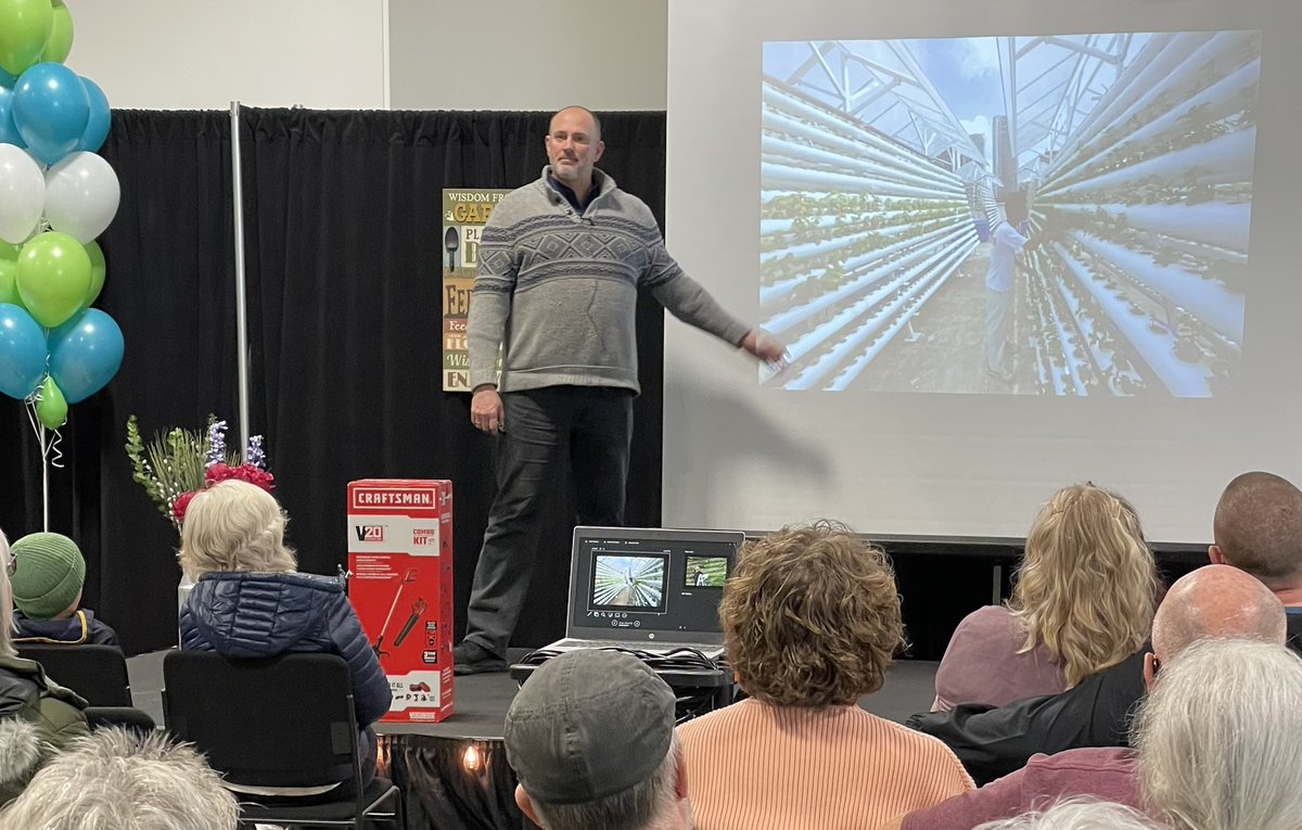 Day 2 #yqr <a href="/springhomeshow/">Spring Home Show</a>. Lots happening here today. HGTV host &amp; Canada’s leading gardening landscape expert, Carson Arthur on the stage at 12:30pm and 3:30pm. Carson brings such awesome knowledge for anyone who love to grow things. It’s a don’t miss. <a href="/ReginaRegionHBA/">Regina & Region HBA</a>