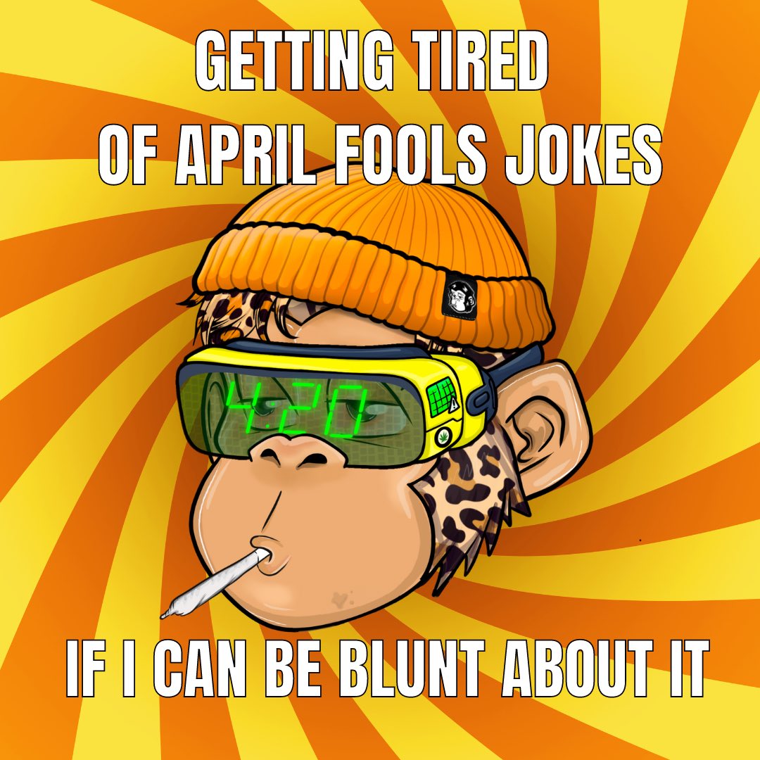 StonedApeCrew's tweet photo. Let’s keep it real 😂 https://t.co/F6aNXS3aMj