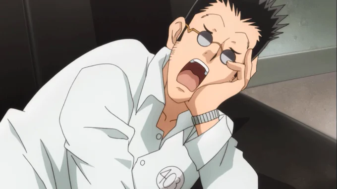 I am no longer a leorio fan. Despite the long time I've been invested in his character, i can't do it anymore. I can't take the stress of always being right and everyone else being wrong. I'm sorry  