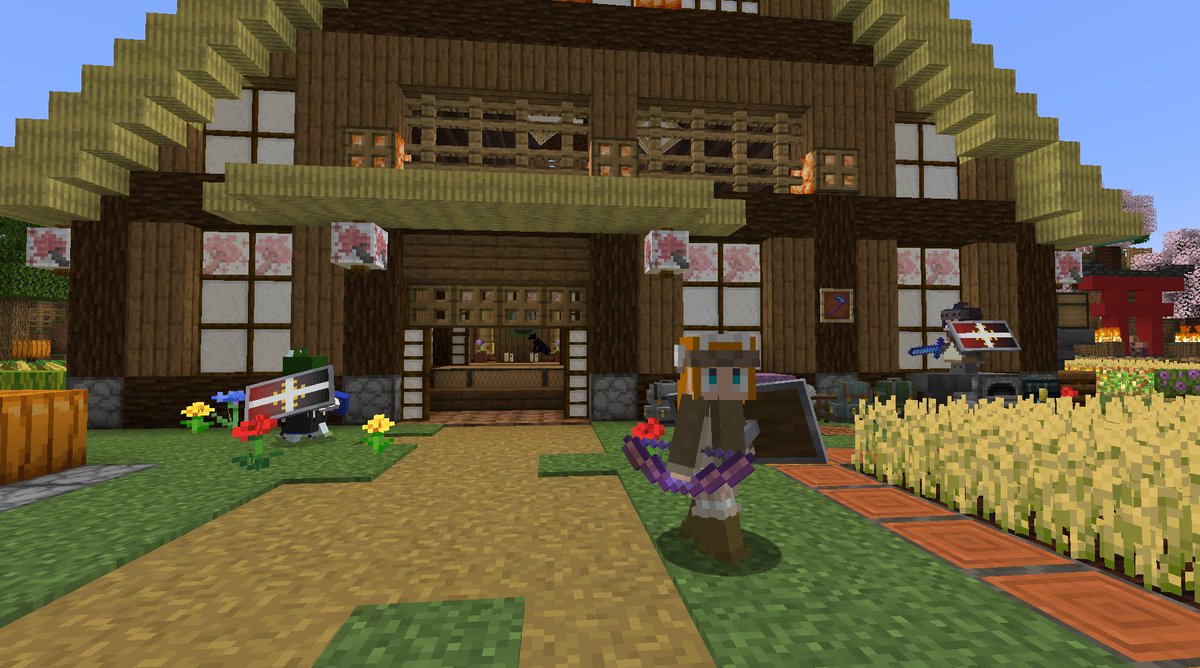 ComanHoliday's tweet photo. ＃Minecraft #マイクラ #LittleMaidReBirth #QuarkMod　
みんなただいまぁ(*´∀｀)ﾉ
これで明日からまたまったりできるよ！ https://t.co/nffyVW2mZZ