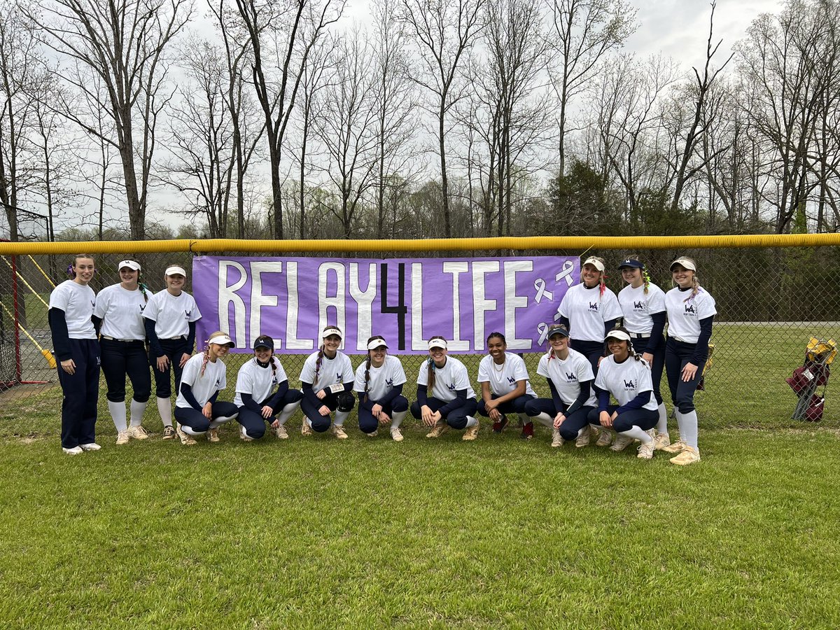 DubASoftball's tweet photo. THAT’S A WARRIOR “STRIKEOUT CANCER” WIN 🎗️💜 https://t.co/IUQRkLAc6m