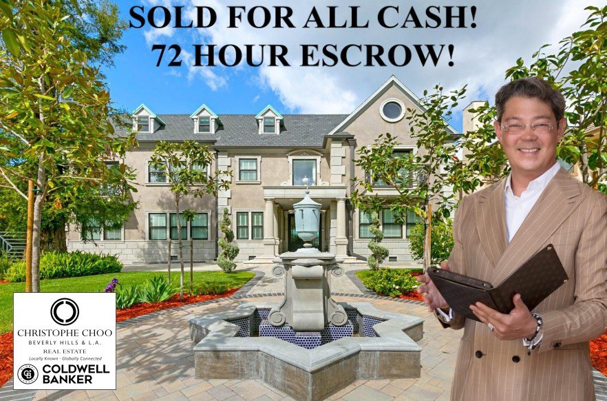 Christophechoo's tweet photo. Our hard worked paid off and we SOLD this gorgeous home in the gated community of Fremont place for all cash 💵 with a 72 hour escrow. Closed just in time before the ULA Mansion Tax went into effect. Listed for $7.3 million. #Wantchoo #iwantchoo #christophechoo #choo #hirechoo https://t.co/lUKJjfm0Oi