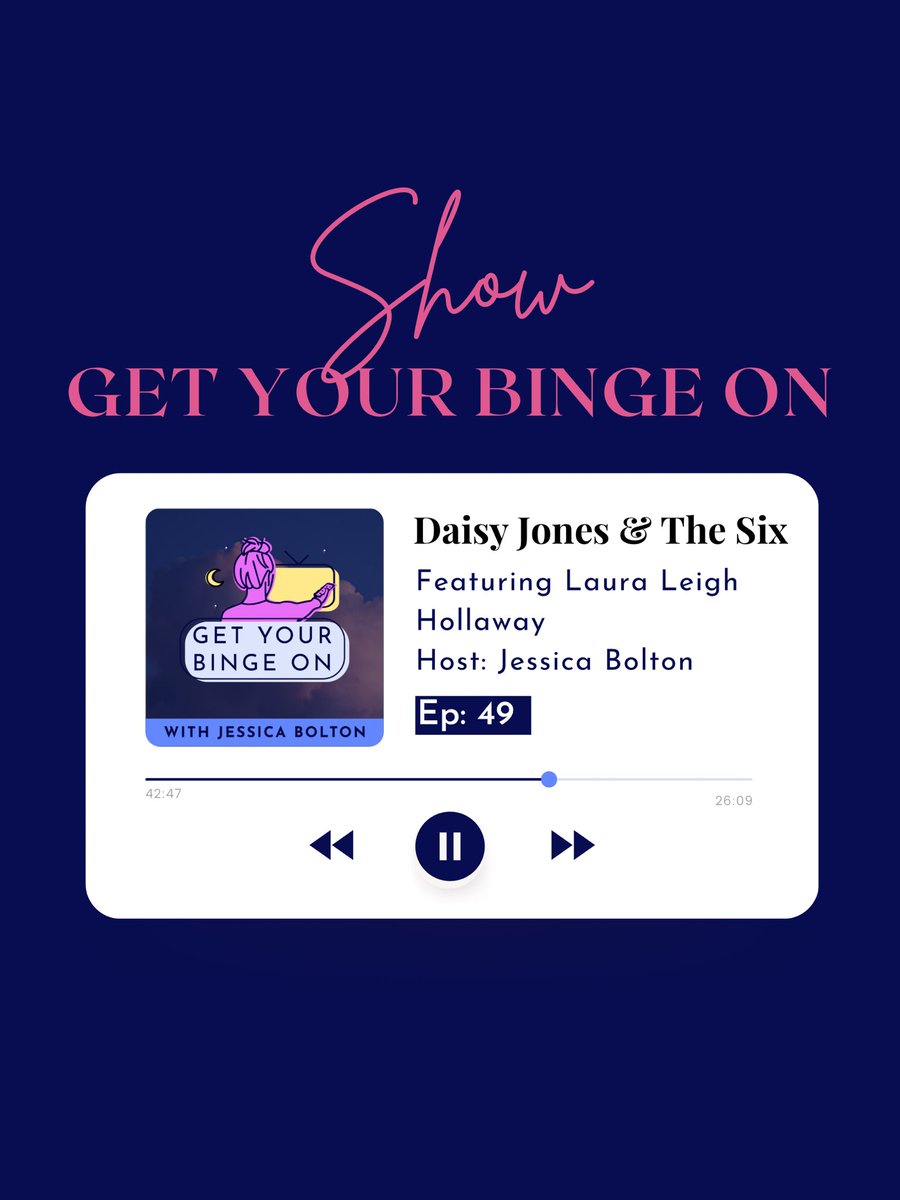 getyourbingeon_'s tweet photo. 🎉🎉NEW EPISODE!!! I’m so excited to bring to you the show I’ve been obsessed with the past few weeks! 🖤🎤🎵🖤 @daisyjonesand6 !! Adapted from the book of the same name, by @tjenkinsreid I am SO in love ! Listen to their album “Aurora”- it’s fantastic! https://t.co/GygUMvq5nA