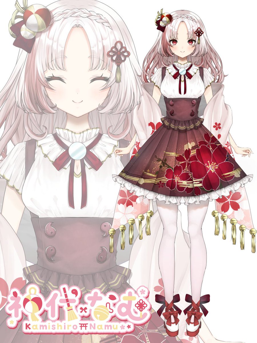 kamishiro76's tweet photo. ／
#新人Vtuber 神代なむです☺️💕
＼

❀Youtube
https://t.co/a6IjiyN308
❀SR
https://t.co/KMmc0Y620y
❀詳細
https://t.co/EvUFQQqIfq

❀タグ
総合┊＃神代なむ
配信┊＃なむなむらいぶ
切り抜き┊＃なむくりっぷ
飯テロ┊＃神代家の食卓
FA┊＃神代家の肖像画

FN┊神代家の使用人
FM┊⛩️🧹 https://t.co/ZNMydlvcBS