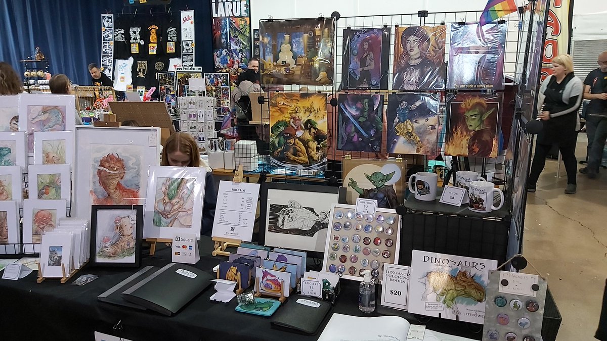 We're at the Alberta Aviation Museum for the Geeky Gift Spring Market all weekend! Stop by and say hi and check all the new art and some awesome vendors!
#yegevents #geekygiftmarket