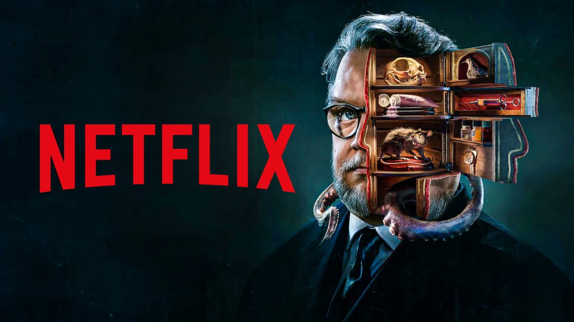 Netflix'de çok güzel bir diziye başladım. Her bölüm fantastik hikayeler var. Bence izlemenizi öneriyorum. Her bir bölüm farklı bir yönetmen tarafından çekilen ve farklı konuların ele alındığı korku hikayelerini anlatıyor.
🎬Guillermo del Toro's Cabinet of Curiosities (2022)