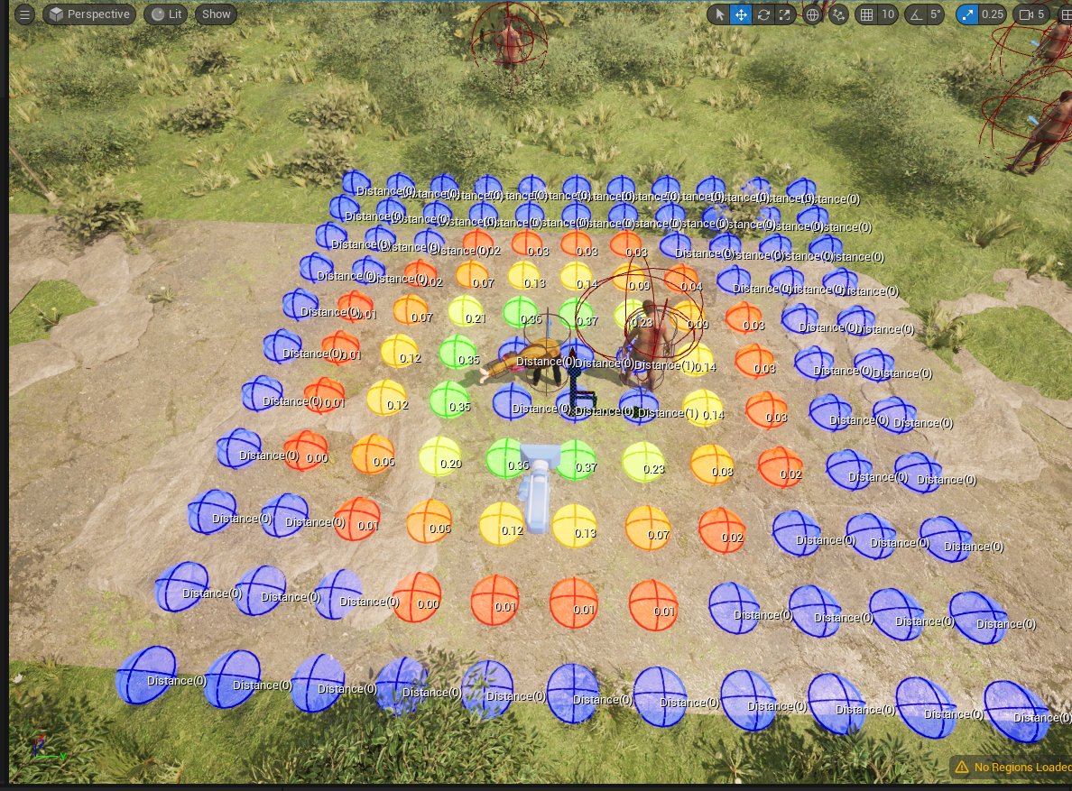 SoloGameDevBlog's tweet image. #screenshotsaturday #indiegamedev #thelastvagabonds Finally using EQS for better enemy placement