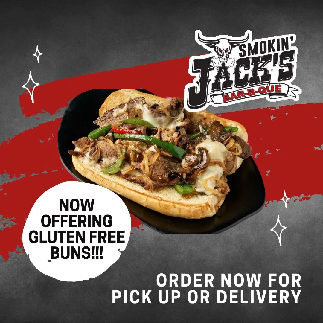 You got to try our Jack’s Cheesesteak Sandwich! Trust us, your taste buds will thank you. 
-
buff.ly/3FeF3wc
-
#pewaukeecarryout  #smokinjacksbbq #ghostkitchen #bbq #smokedmeats #pewaukee #orderonline #orderfood #bbqlife #bbqlovers #dinner #meatlove #lunch