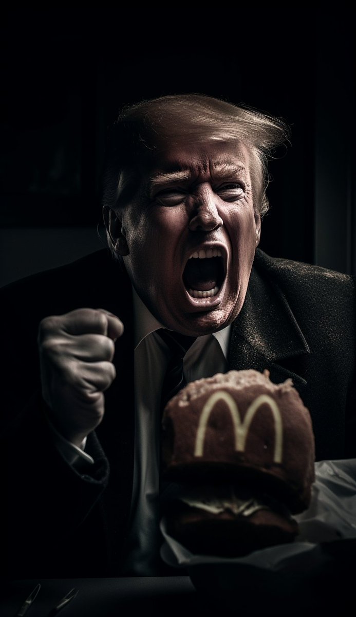 K_VanOsdol's tweet photo. Trump eating jail buffet
#midjourneyv5 
#AprilFoolsDay https://t.co/09aGCo0FP6