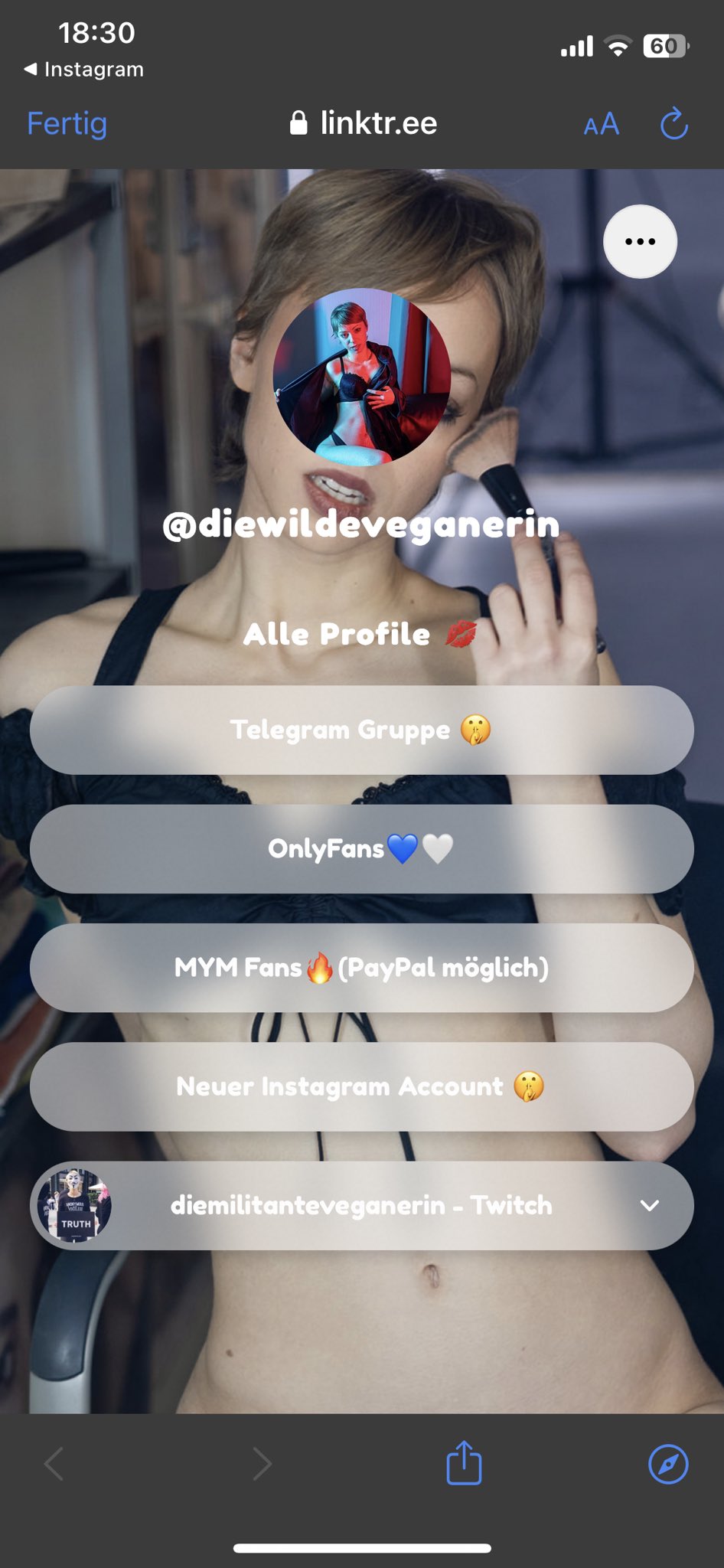 Andre Abi on Twitter "Die Militante veganerin macht jetzt auch onlyfans um die Tiere zu