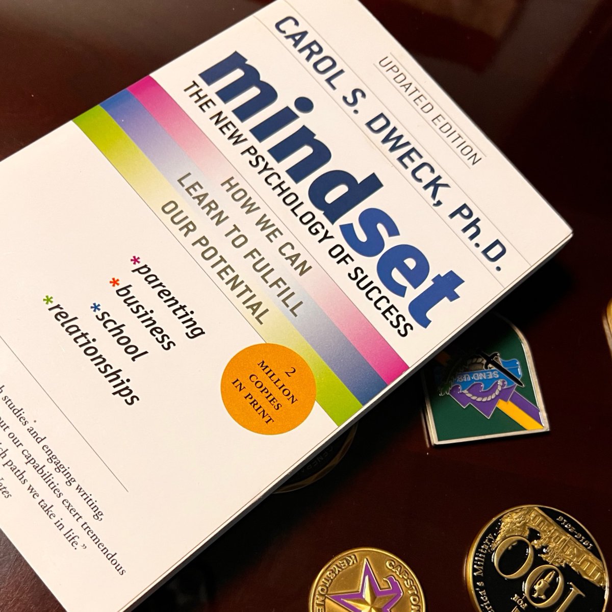 Chief of Army Reserve & Commanding General (@chiefusar) on Twitter photo Let's begin the <a href="/USArmyReserve/">U.S. Army Reserve</a> CG Book-of-the-Month Club! 📖
Each month, we'll dive into another top choice read from me. First up, “Mindset” by Dr. Carol Dweck. Read chapters 1-2 this week - then join the Twitter conversation with #USAR_CGBookClub
Reply, Retweet and Follow! Let's begin the <a href="/USArmyReserve/">U.S. Army Reserve</a> CG Book-of-the-Month Club! 📖
Each month, we'll dive into another top choice read from me. First up, “Mindset” by Dr. Carol Dweck. Read chapters 1-2 this week - then join the Twitter conversation with #USAR_CGBookClub
Reply, Retweet and Follow!