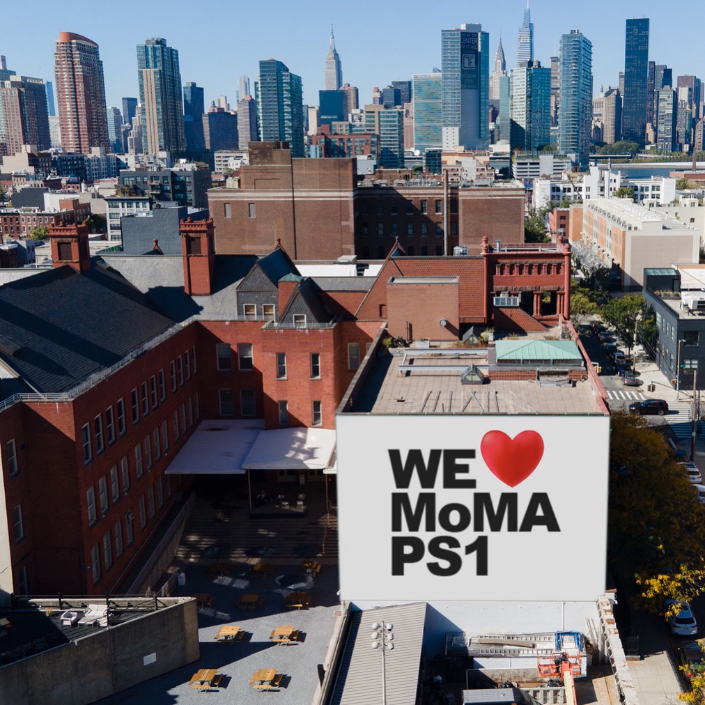 We're SO excited to announce our BRAND NEW MURAL AT MoMA PS1! ❤️❤️❤️

Thanks to the talented team of designers who worked diligently for months to realize this truly unique vision. We ❤️ you.

Read more about the mural at: mo.ma/newmural