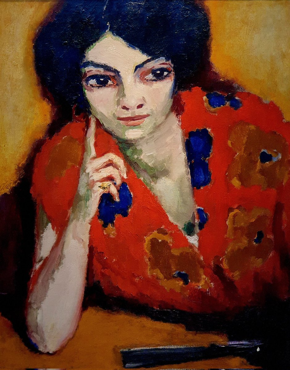 govertschilling's tweet photo. het zal wel vloeken in de kerk zijn, maar ik vond de #KeesVanDongen-expositie in @SingerLaren (vanmiddag) om verschillende redenen indrukwekkender dan de #Vermeer-expositie in het @rijksmuseum (gisteren) https://t.co/MFWXT2QpGB