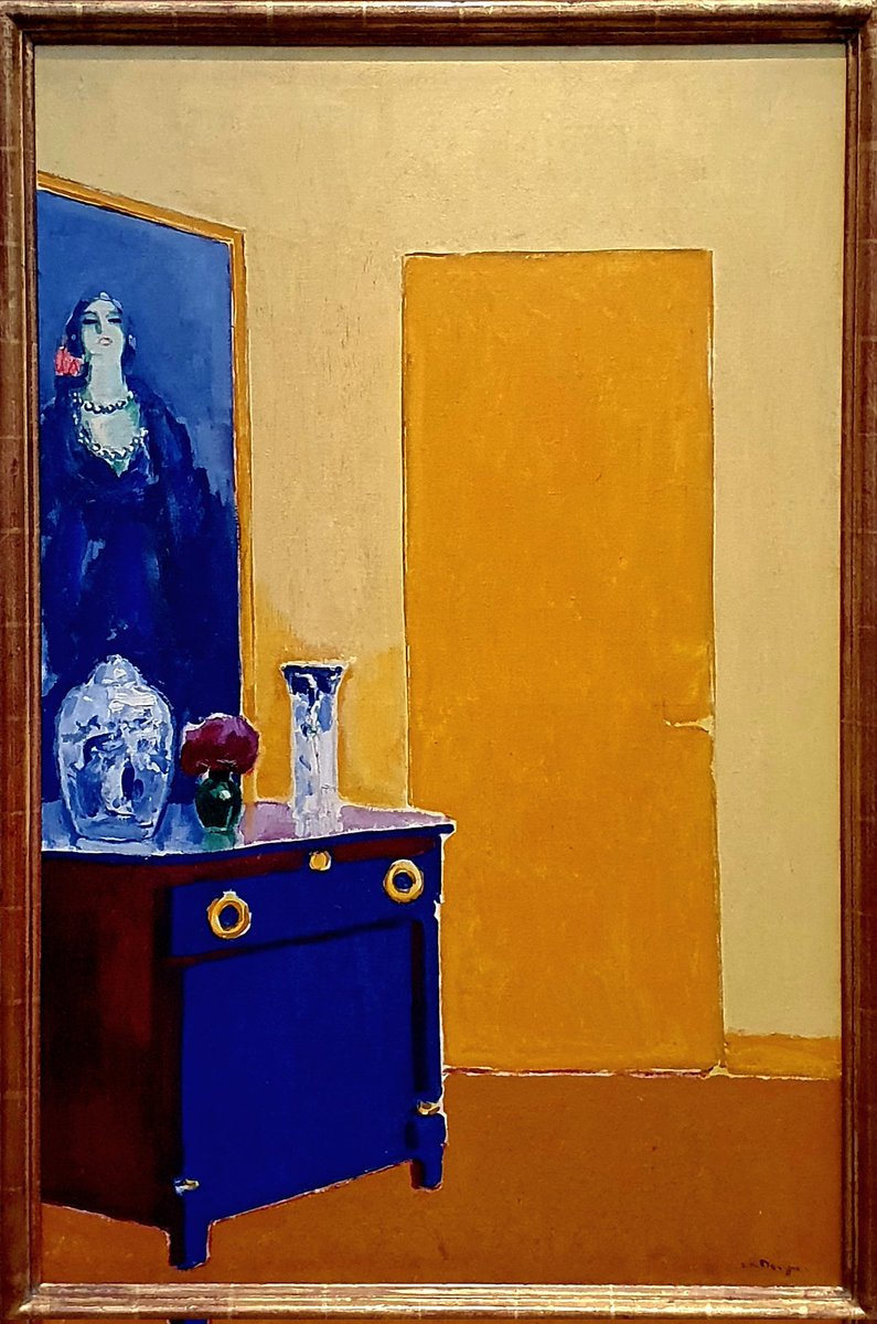 govertschilling's tweet photo. het zal wel vloeken in de kerk zijn, maar ik vond de #KeesVanDongen-expositie in @SingerLaren (vanmiddag) om verschillende redenen indrukwekkender dan de #Vermeer-expositie in het @rijksmuseum (gisteren) https://t.co/MFWXT2QpGB