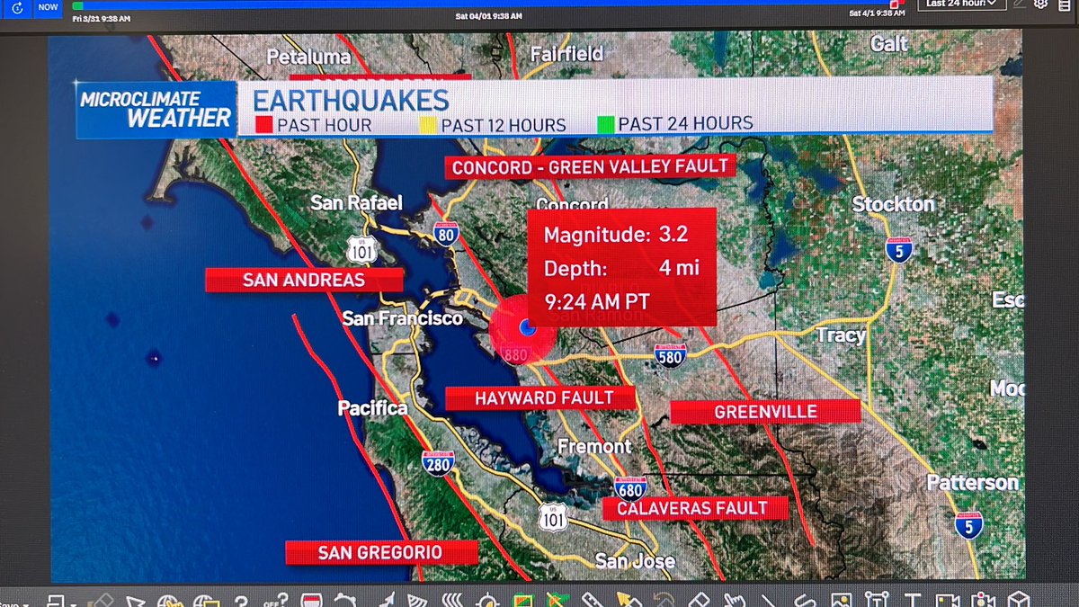 Cinthia Pimentel on Twitter "Did you feel it? 3.2 strikes NNE of San