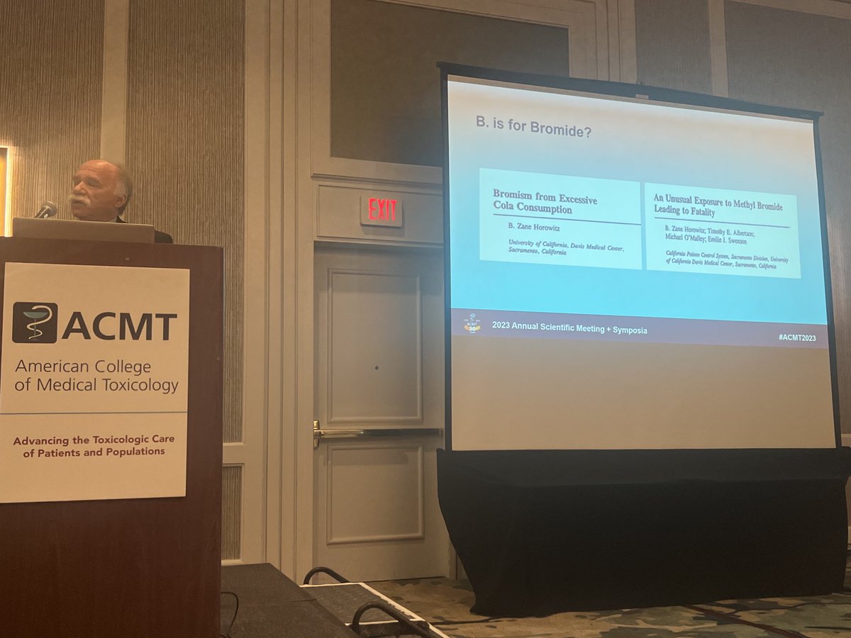 Timothy Wiegand, MD, FACMT, FAACT, DFASAM (@twtoxmd) on Twitter photo B. Zane Horowitz #2023ACMT Career Achievement Award (congratulations!) B. Is for ? Brooklyn? Bromism/Bromide? Black Tar Heroin? Botulism! (?) congratulations!!! <a href="/acmtmedtox/">American College of Medical Toxicology</a> <a href="/ORpoisoncenter/">Oregon Poison Center</a> B. Zane Horowitz #2023ACMT Career Achievement Award (congratulations!) B. Is for ? Brooklyn? Bromism/Bromide? Black Tar Heroin? Botulism! (?) congratulations!!! <a href="/acmtmedtox/">American College of Medical Toxicology</a> <a href="/ORpoisoncenter/">Oregon Poison Center</a>