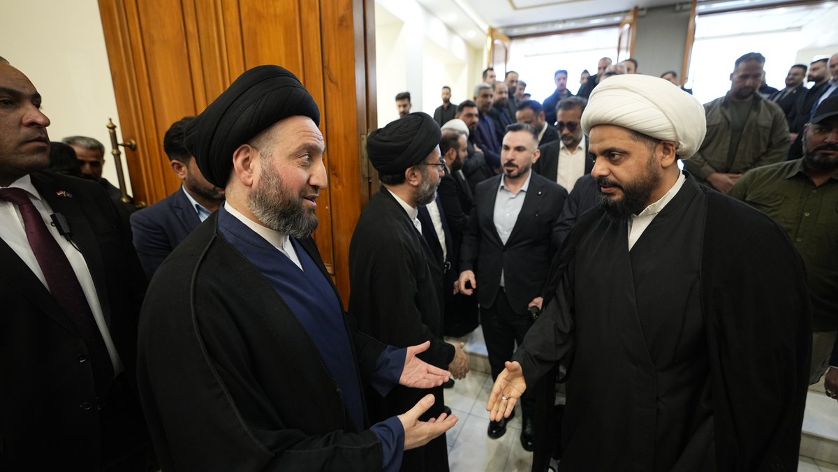 Ammar_Alhakeem's tweet photo. مجلس الفاتحة المقام على روح أخينا الفقيد سماحة العلامة السيد صادق الحكيم، نجل شهيد المحراب سماحة آية الله العظمى السيد محمد باقر الحكيم (رحمهما الله).

بغداد https://t.co/HmzlqiIP9T