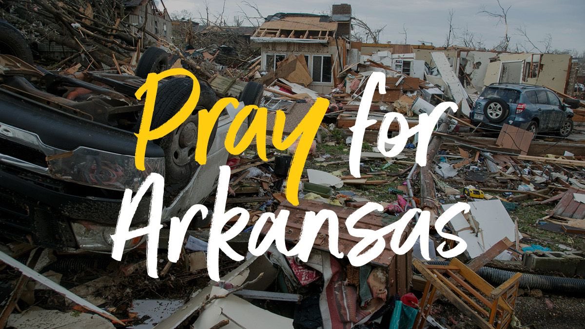 Yesterday, another round of tornadoes ripped through Arkansas &amp; several other states. 

SBDR has deployed chainsaw teams, feeding kitchens, chaplains, and more.  

Join us in sending help to those impacted by supporting our response at the link below. 
bit.ly/40DPPo8