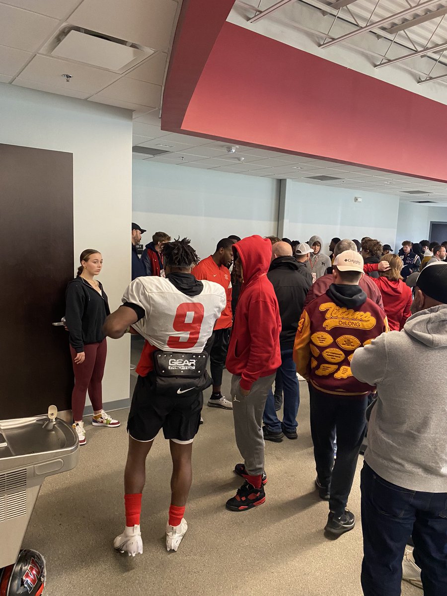 Thank you <a href="/IndWesleyan_FB/">Indiana Wesleyan FB</a> and <a href="/CoachBacchusIWU/">Devin Bacchus</a> <a href="/Coach__AT/">Austin Taylor</a> for having me out today for a visit definitely can’t wait to be back ‼️ <a href="/IndianaPreps/">Indiana Preps</a> <a href="/mhspiratefball/">MerrillvilleFootball</a> <a href="/CoachSeiss/">Brad Seiss</a> <a href="/boobie2734/">Denzel</a> <a href="/IndyWeOutHere/">IndyWeOutHere ‼️</a>