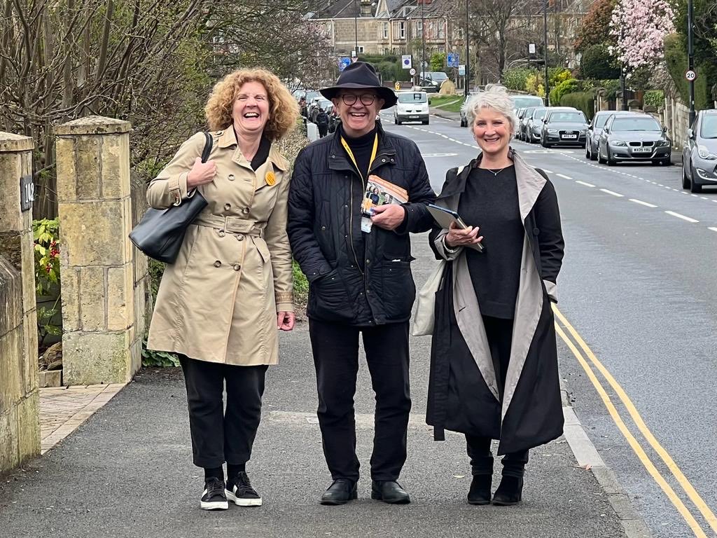 Another positive canvassing session this afternoon!