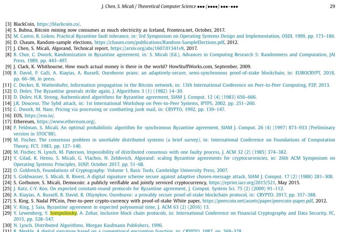 plzsats's tweet photo. Did you know, 

the $kas @KaspaCurrency founder, Yonatan Sompolinsky, is referenced in the #algorand whitepaper ?

$algo #algo $eth #ethereum $link $qnt $near $sol $ada $ftm $avax $doge $shib $xrp $xlm $bnb $apt $ltc $bch https://t.co/9Wtl9UQjAq