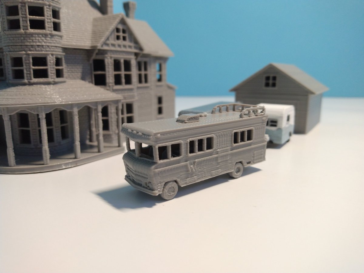 DesignFenix1's tweet photo. N-Scale Scenery 'Winnebago Chieftain 74' 1:160 STL Files by @DesignFenix1 #3DPrinting #Cults3D https://t.co/nQdy9HvvQ0 via @cults3d
#ModelTrainLife #ModelTrainLovers #RailroadLife #RailroadModeler #ModelRailroading #ModelRailroad #ModelTrains #TrainLife #ModelTrain #TrainModel https://t.co/0BCI357JWI