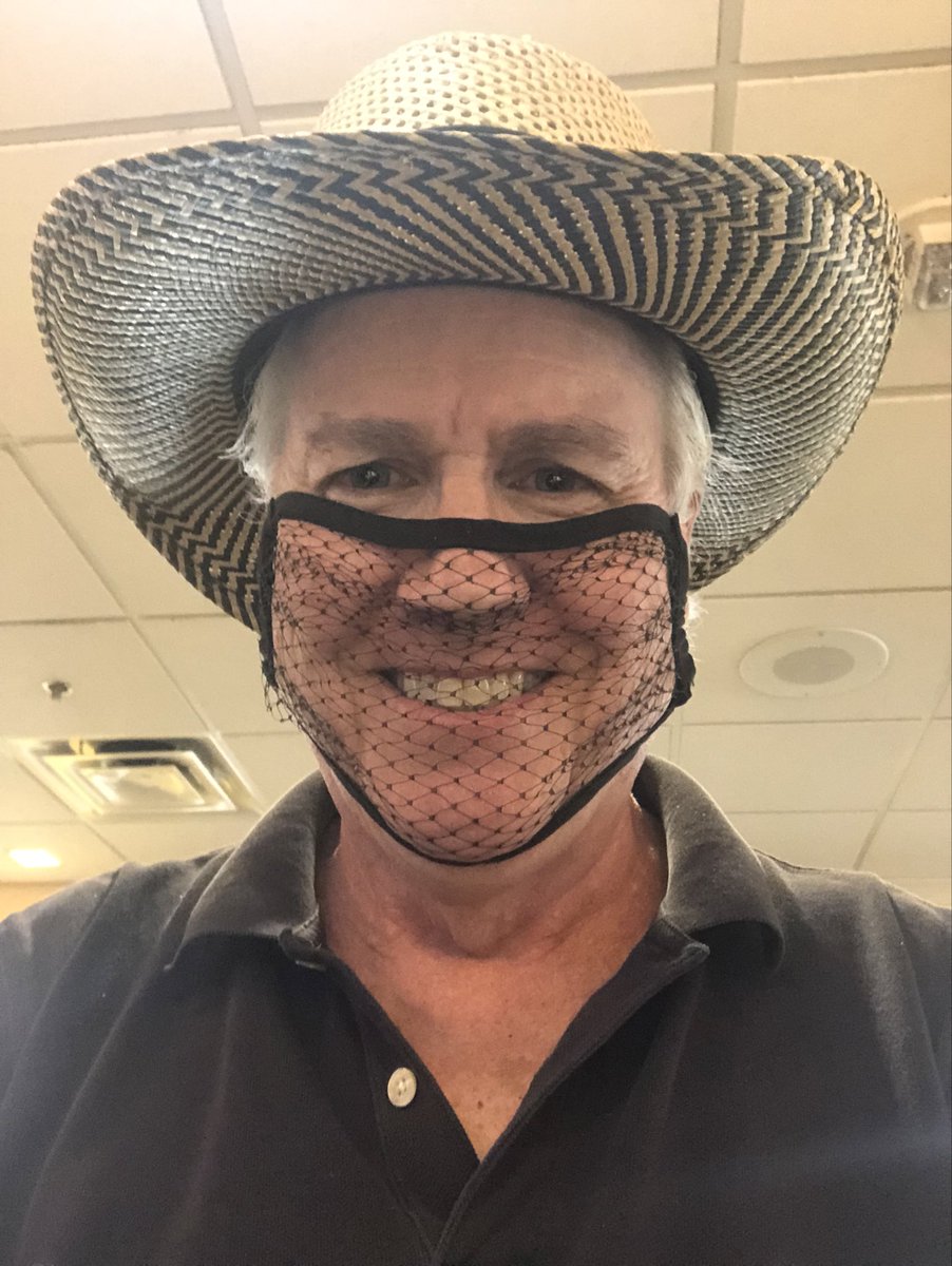 TheReckoningTNT's tweet photo. @TAftermath2020 @TheOppressedest #RonDisappointsUs was onstage at #CPAC21 in Orlando crowing about how “Florida is open for business!” and not 40 feet away, out in the lobby, mask Nazis we’re throwing people out for not wearing masks. I dutifully donned my mask, which is as effective as any other: https://t.co/E9wx1SQoHN
