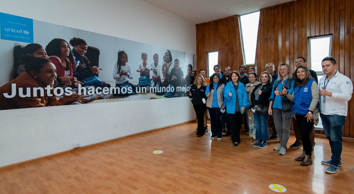 Durante mi visita en #Ecuador, observé actividades integrales en los territorios, con un enfoque intercultural. <a href="/unicefecuador/">UNICEF Ecuador</a> cumple 50 años de trabajo en el país. Juntos estamos comprometidos para seguir  impulsando los derechos de los niños y niñas más vulnerables.
<a href="/uniceflac/">UNICEF Latin America</a>