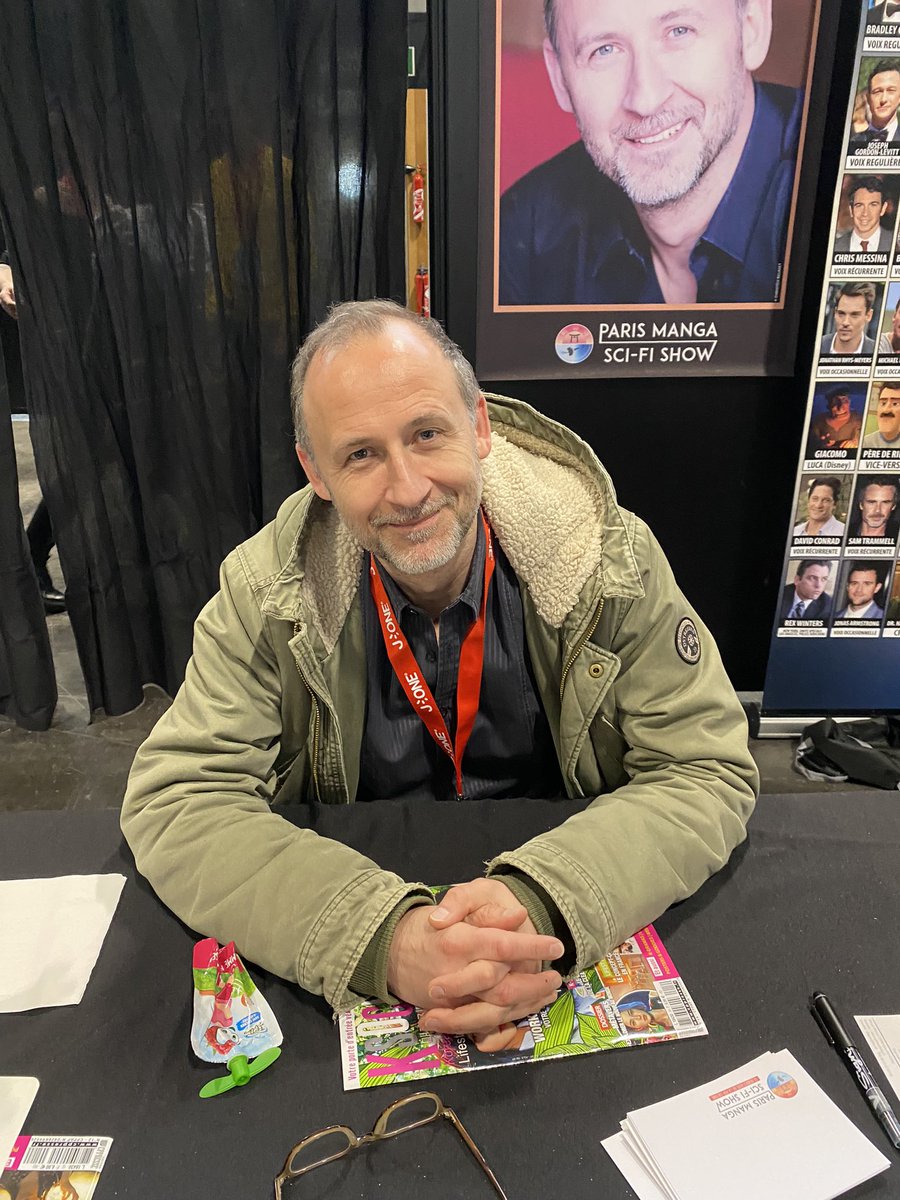 ParisManga's tweet photo. Alexis Victor (voix française dans Zootopie, Royaume des chats et Avengers : Endgame) était avec nous !
Venez le rencontrer demain jusqu’à 17h30 ✨
#Parismanga #PM33 #scifishow #doubleur #zootopie https://t.co/a2N2q14O4d