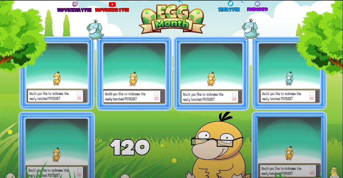 We Got Shiny Psyduck in 125 Eggs in HGSS for #EggMonth I can't believe it shined so quick!