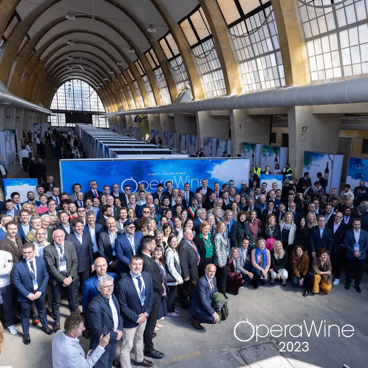 #OperaWine2023 has come to an end. In the following days, we will share other photos. We want to thank Wine Spectator, the 130 producers, our Sponsors and Technical Partners, all guests, our team, and VeronaFiere: thank you for making another edition of #OperaWine possible.