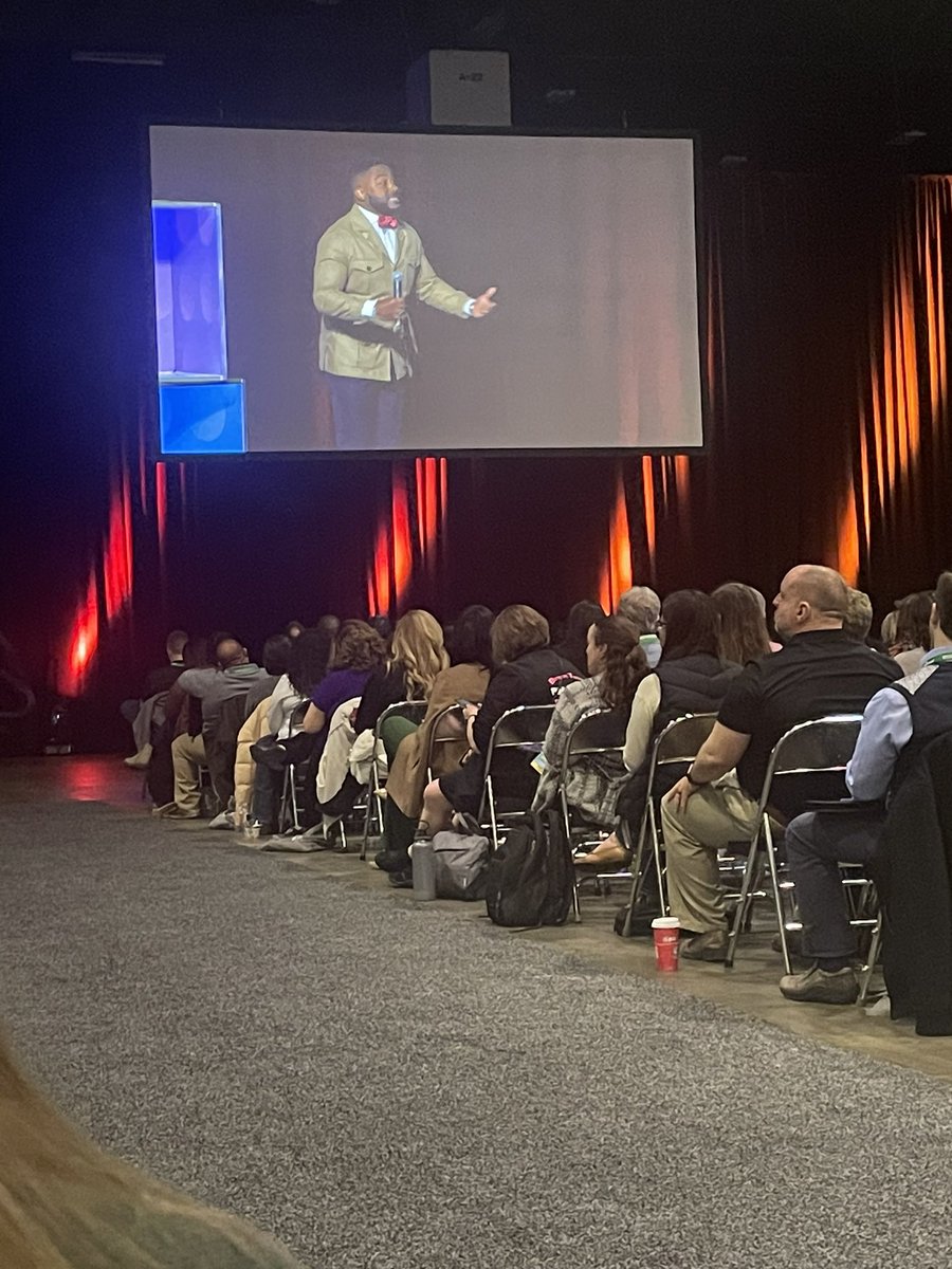 langstonsh's tweet photo. “Representation is the lens through which we dream.” 

Such a powerful keynote from @bpfleming this morning showing the potential of changing lives and education if we meet children where they are with compassion. #ASCD23 https://t.co/Gn7nNCex4f
