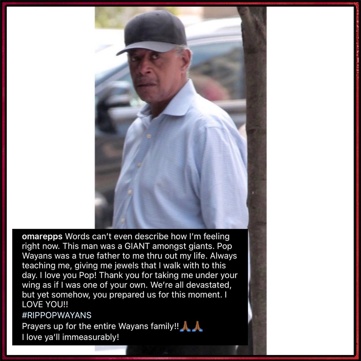 BlockTopickz's tweet image. R.I.P to the Patriarch of the Wayans Family, Howell Wayans.