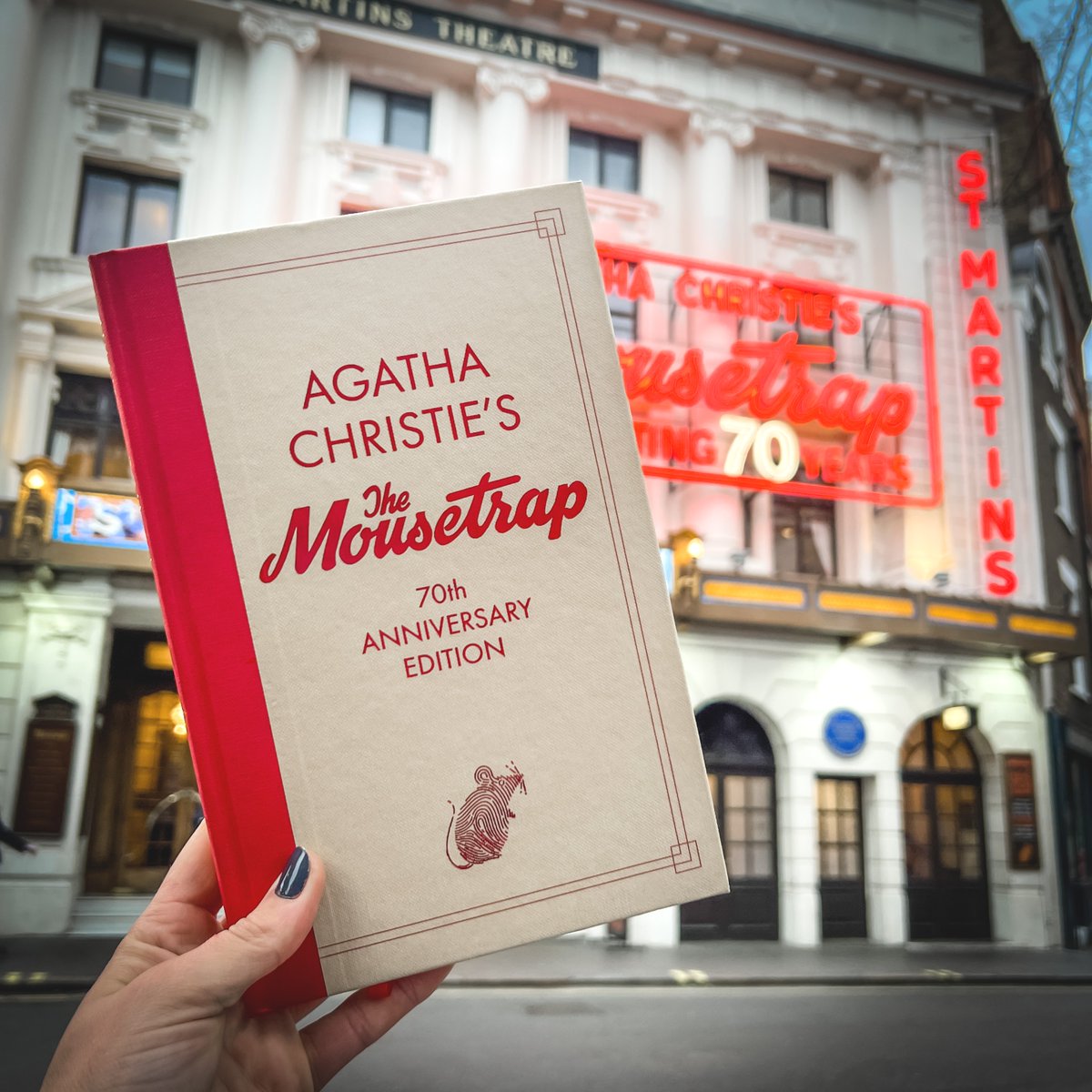 "You may have heard or read about the case?" 📚

Our 70th Anniversary Edition is OUT NOW and to celebrate we're giving you the chance to win a copy signed by our cast!

To enter:
🕵🏻‍♂️ Follow us
🕵🏻‍♂️ Like &amp; retweet this post
🕵🏻‍♂️ Tag a fellow suspect

(T&amp;Cs apply, UK entries only)