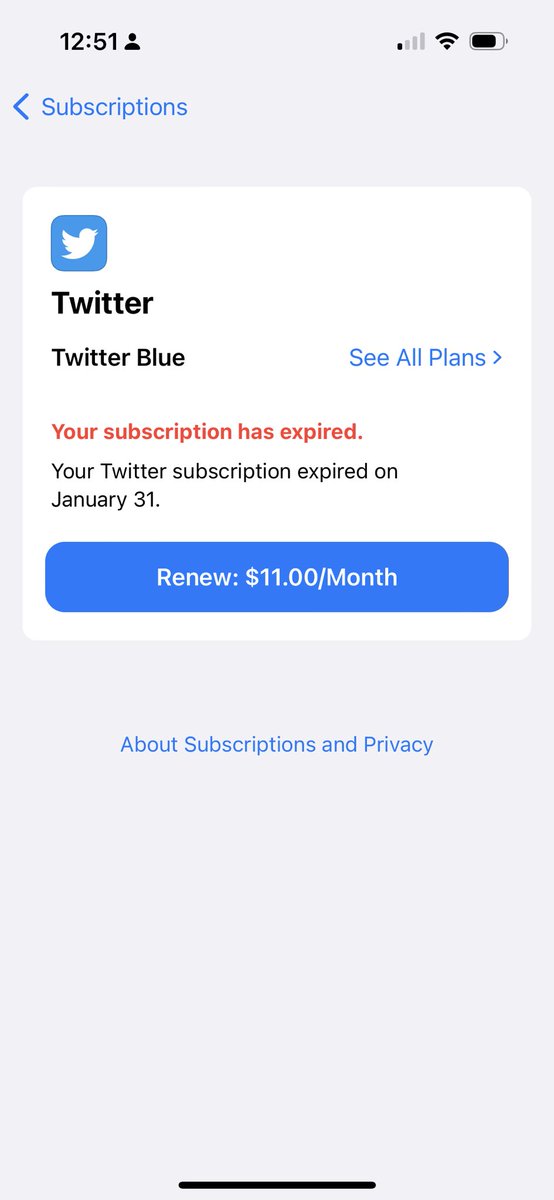 seanmmitchell0's tweet image. I love that I still have a checkmark even though I bought Twitter Blue for one month and it expired back in January… The checkmark icon doesn’t suggest it’s added forever after one purchases…