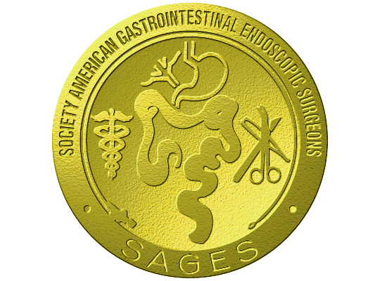 Adrian Park received a #SAGES2023 Recognition of Excellence Coin from Sallie Matthews. For an incredible soul filling session, “Ordinary Surgeons Doing Extraordinary Things”, and encouraging us to collectively serve others.